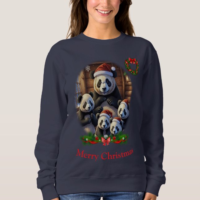 Moletom Panda Bear Christmas (Frente)