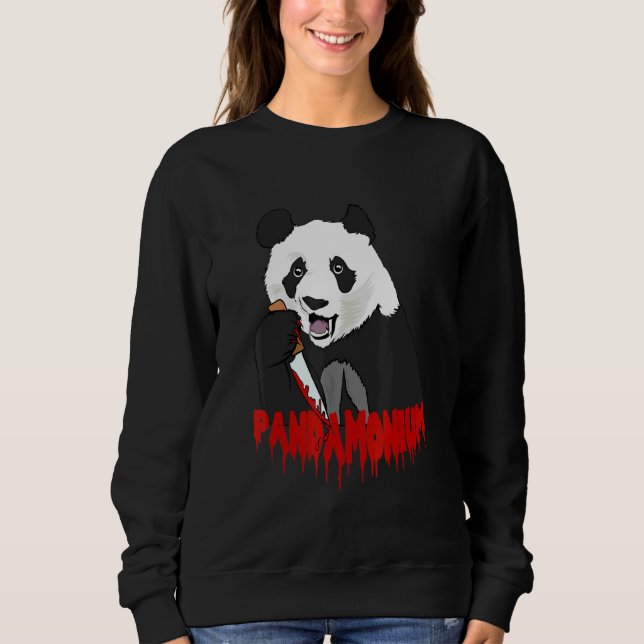 Moletom Panda Bear Pandamonium Murderous Panda (Frente)