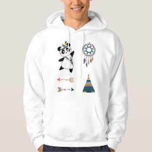 Moletom Panda Bear Sticker Set Teepee