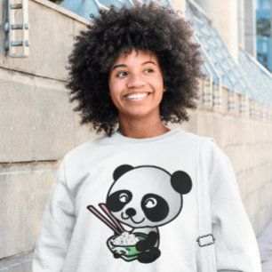 Moletom PANDA BEAR SUshi arroz T-SHIRTS
