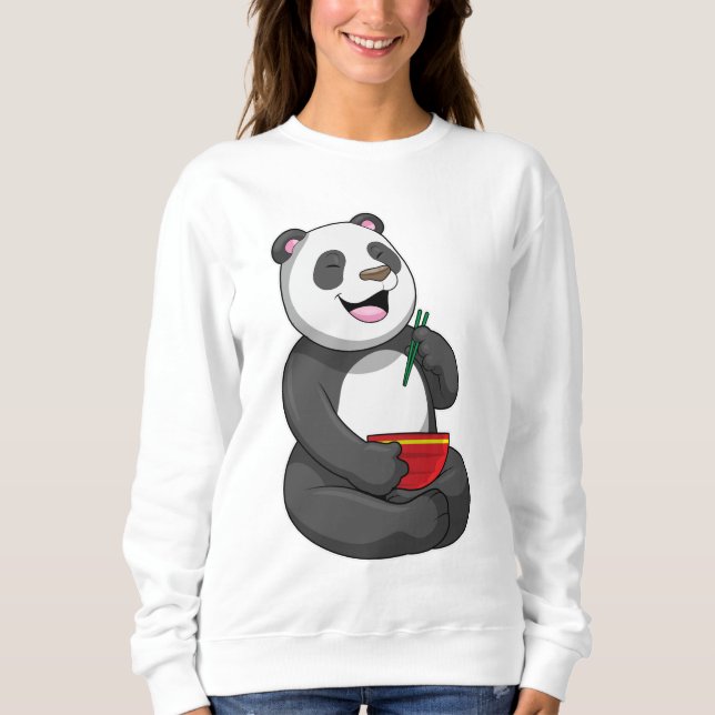 Moletom Panda com Bowl Ramen (Frente)