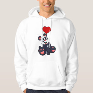 Moletom Panda com Coração