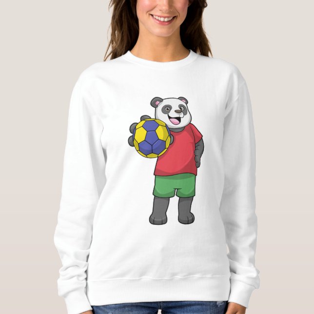 Moletom Panda com Esportes de Andebol (Frente)