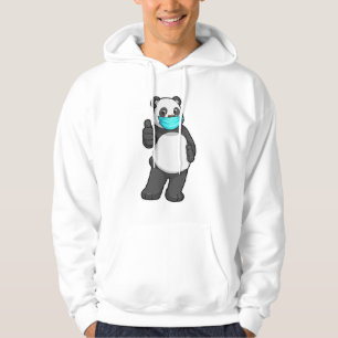 Moletom Panda com máscara de rosto