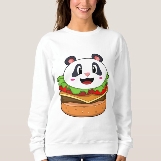 Moletom Panda com o Burger (Frente)