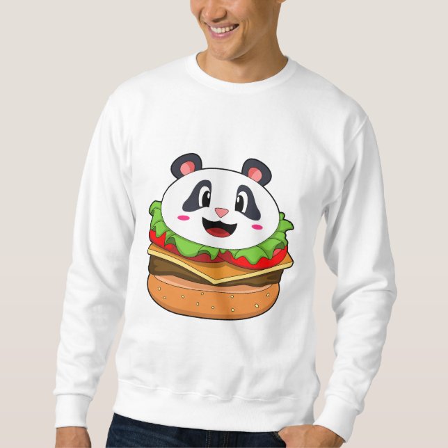 Moletom Panda com o Burger (Frente)