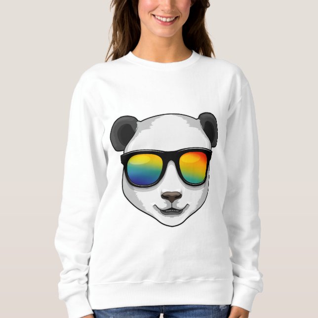 Moletom Panda com óculos de sol (Frente)