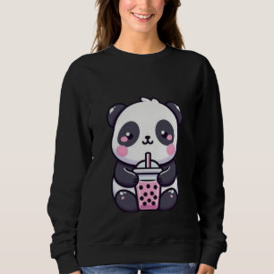 Moletom Panda de Desenho Animado Fofo e Relaxado – Panda K