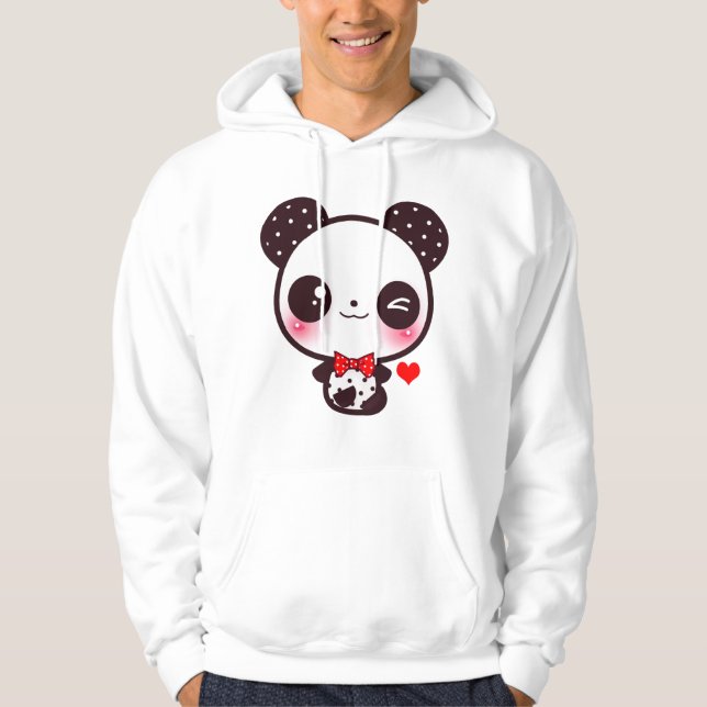 Moletom Panda de Kawaii (Frente)
