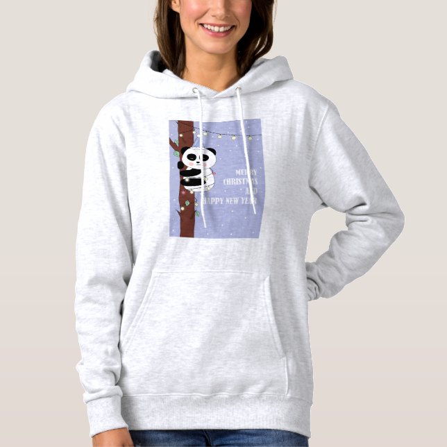 Moletom Panda design Hoodie (Frente)