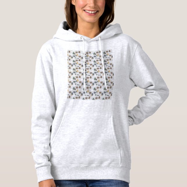 Moletom Panda design Hoodie (Frente)