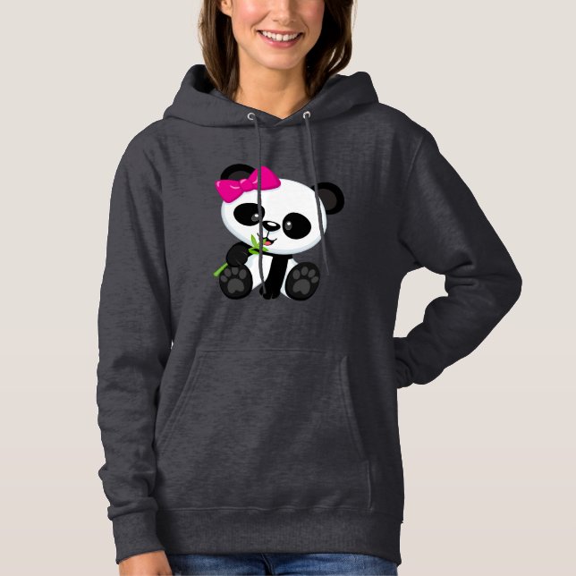 Moletom Panda design Hoodie (Frente)