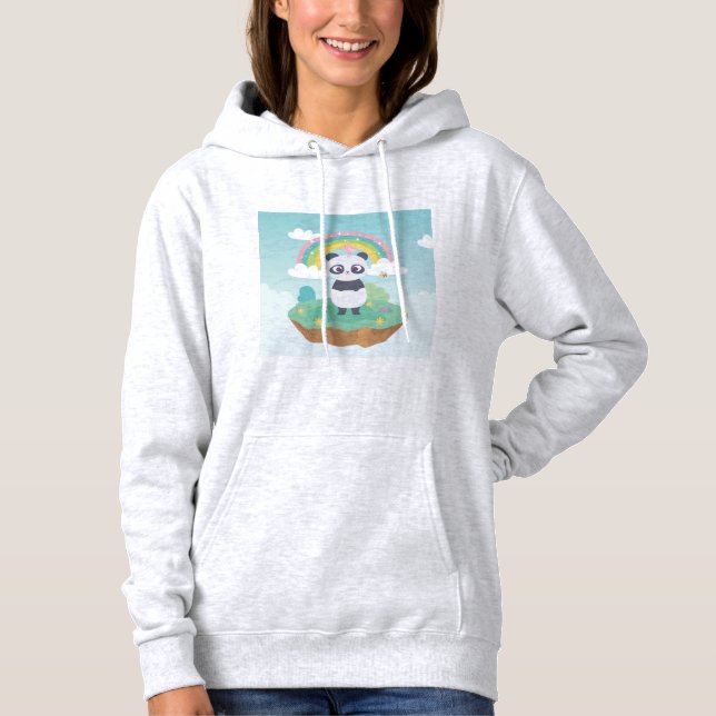 Moletom Panda design Hoodie (Frente)
