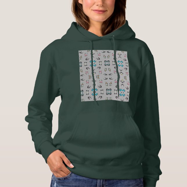 Moletom Panda design Hoodie (Frente)