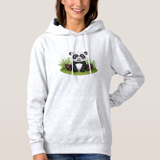 Moletom Panda design Hoodie (Frente)