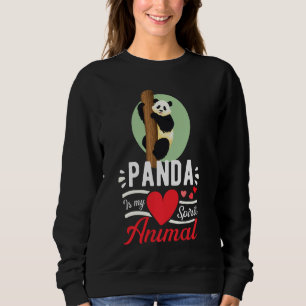 Moletom Panda É O Meu Espírito Animal Com Amor Custa, Engr