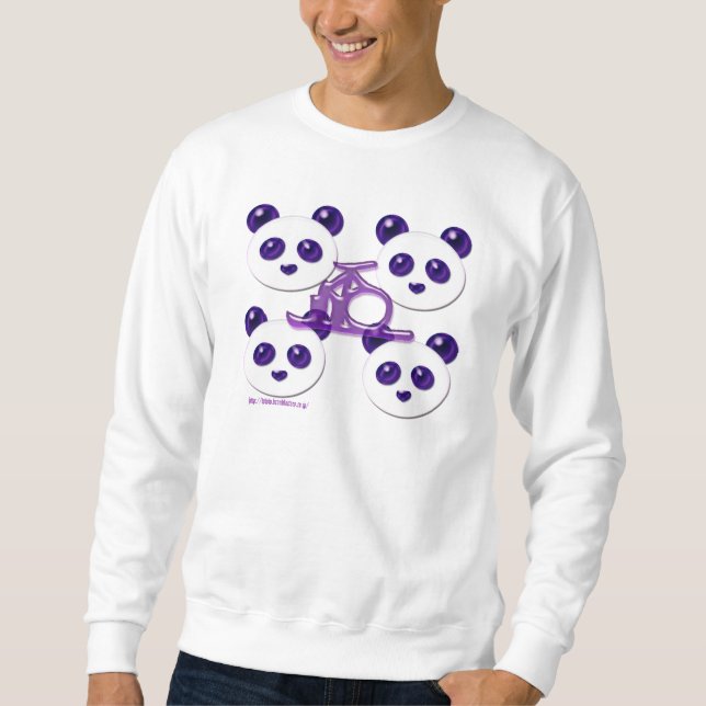 Moletom panda mega 5 (Frente)