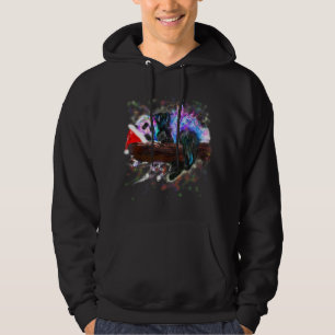 Moletom Panda Nativa Americana de Headdress Tripla