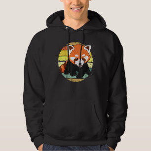Moletom Panda Vermelha Bonita Adorável Mão Divertida Desen