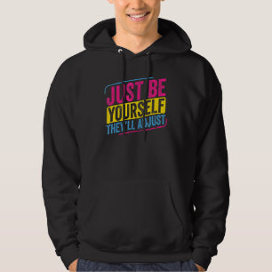 Moletom Pansexual Seja Você Mesmo Eles Ajustarão Pan Pride