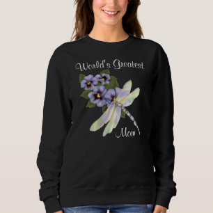 Moletom Pansies e Dragonfly