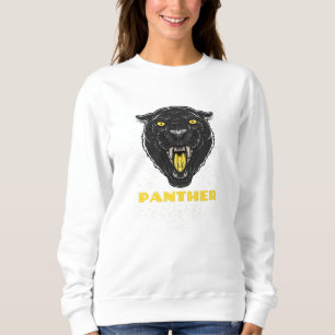 Moletom Pantera Assustadora Negra