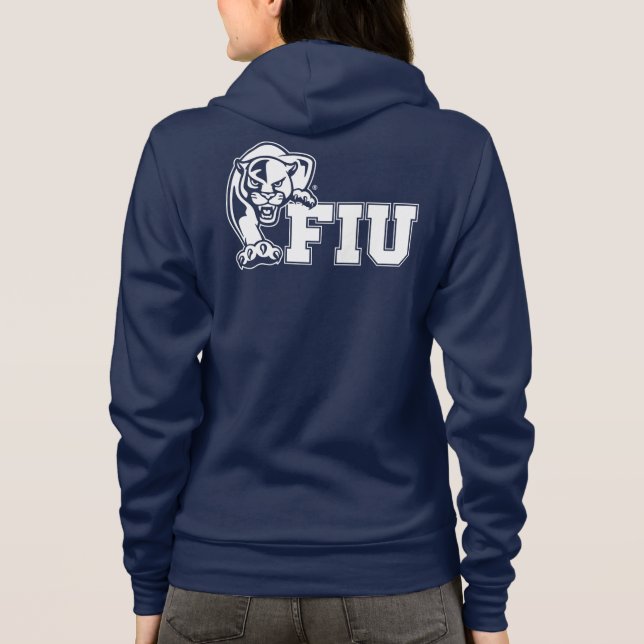 Moletom Panteras FIU - Logotipo branco (Verso)