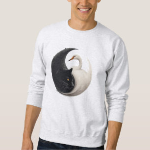 Moletom Panther e Crane Yin Yang Ink Art