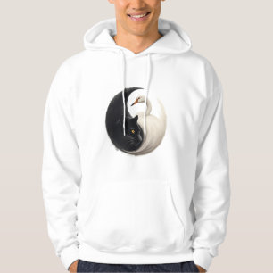 Moletom Panther e Crane Yin Yang Ink Art