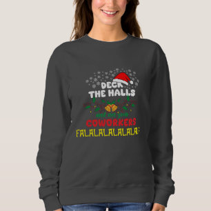 Moletom Pão De Natal Os Halls Não O Seu Colega De Trabalho