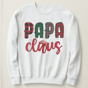 Moletom Papá Claus Família Correspondendo às roupas de Nat
