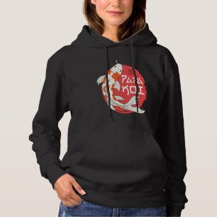 Moletom Papa Koi Peixe Carpa Japonesa Nishikigoi Dia dos P