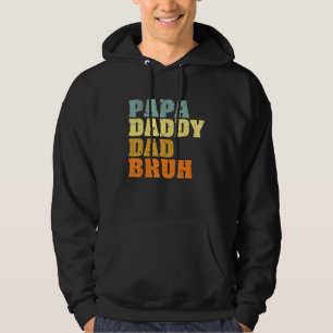 Moletom Papá Pai Bruh Dia de os pais Correspondente Famíli