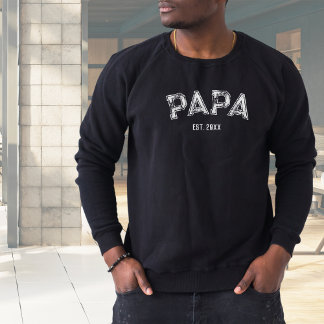 Moletom Papa Vintage Vintage Vintage Tipografia Grunge