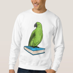 Moletom Papagaio com Livro