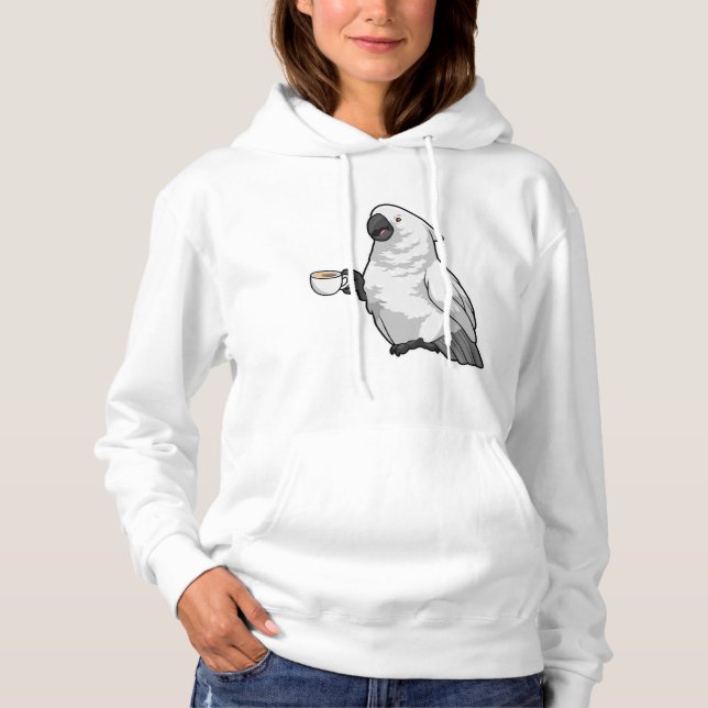 Moletom Papagaio com Taça de Café (Frente)