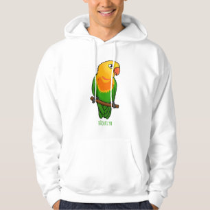 Moletom Papagaio de desenho animado de passarinho fofo