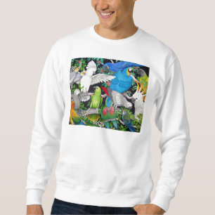 Moletom Papagaios da camisola do mundo