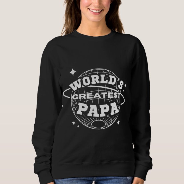 Moletom Papai Mais Incrível do Mundo (Frente)
