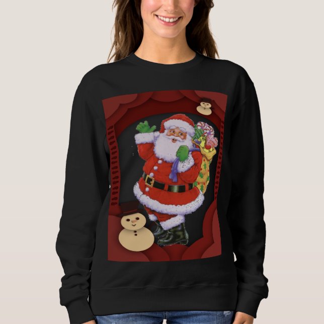 Moletom Papai Noel (Frente)