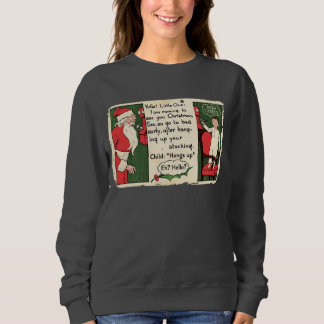 Moletom Papai Noel Antigo Golpe Provável Natal.