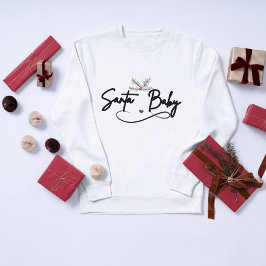 Moletom Papai noel Baby - Script Flirty Holiday