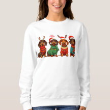 Papai Noel Dachshund
