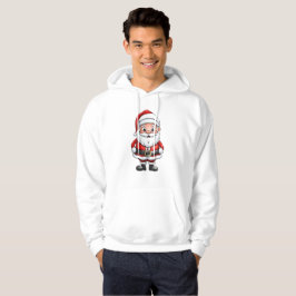 Moletom Papai Noel de Desenho Animado Fofo