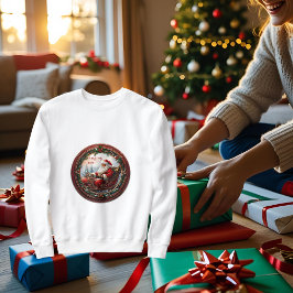 Moletom Papai Noel em seu Trenó