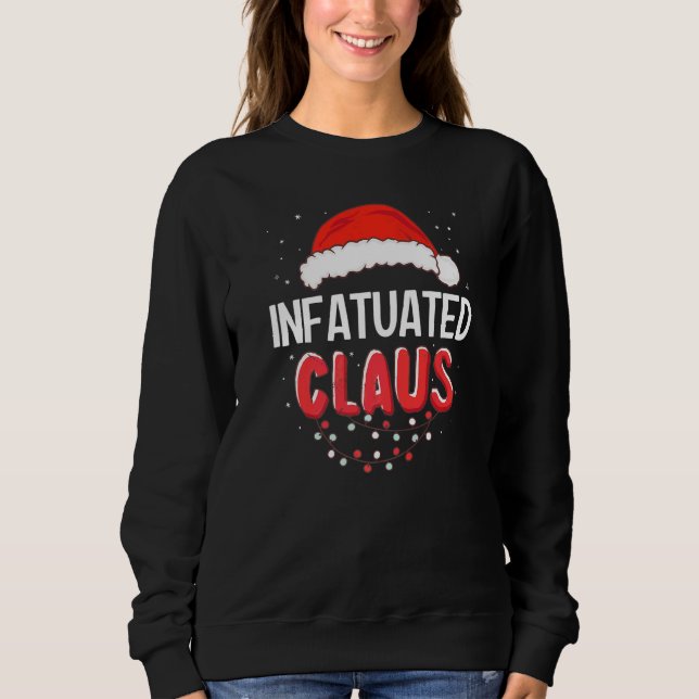 Moletom Papai Noel Enamorado Fato de Natal Combinando (Frente)