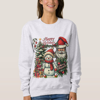 Moletom Papai Noel está chegando em um Grey