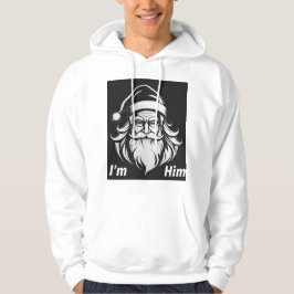 Moletom Papai Noel Eu Sou Ele Estampa Novidade
