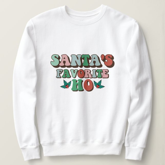 Moletom Papai noel favorito (Frente do Design)