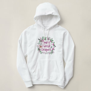 Moletom Papai noel favorito de costura de Natal